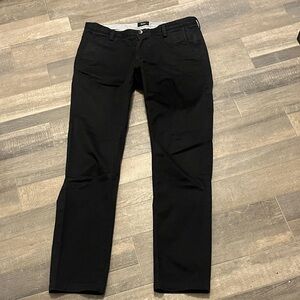 Hugo Boss Striped Black and White Trousers